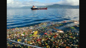 Begini kondisi laut yang dipenuhi sampah