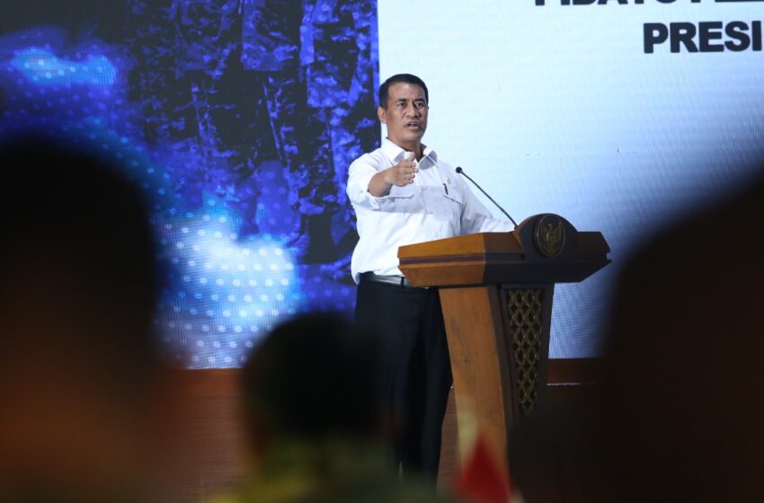  Mentan Amran Dorong Kemandirian Pangan Daerah di Retret Ketua DPRD se-Indonesia