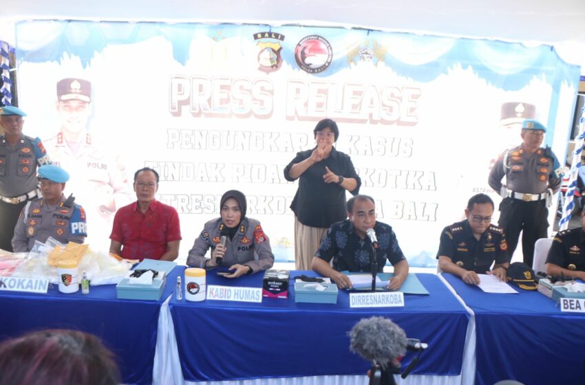  Polda Bali Ungkap Kasus Dugaan Narkotika Tersangka WNA Kazakhstan