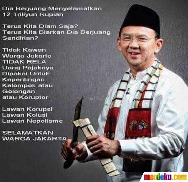  Ahok Gugat UU Pilkada karena Ingin Salahgunakan Jabatannya?