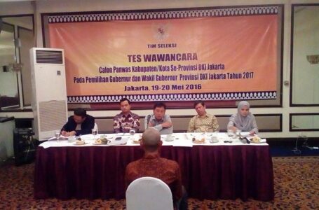 Ini Hasil Test Wawancara Panwaslu se-DKI Jakarta