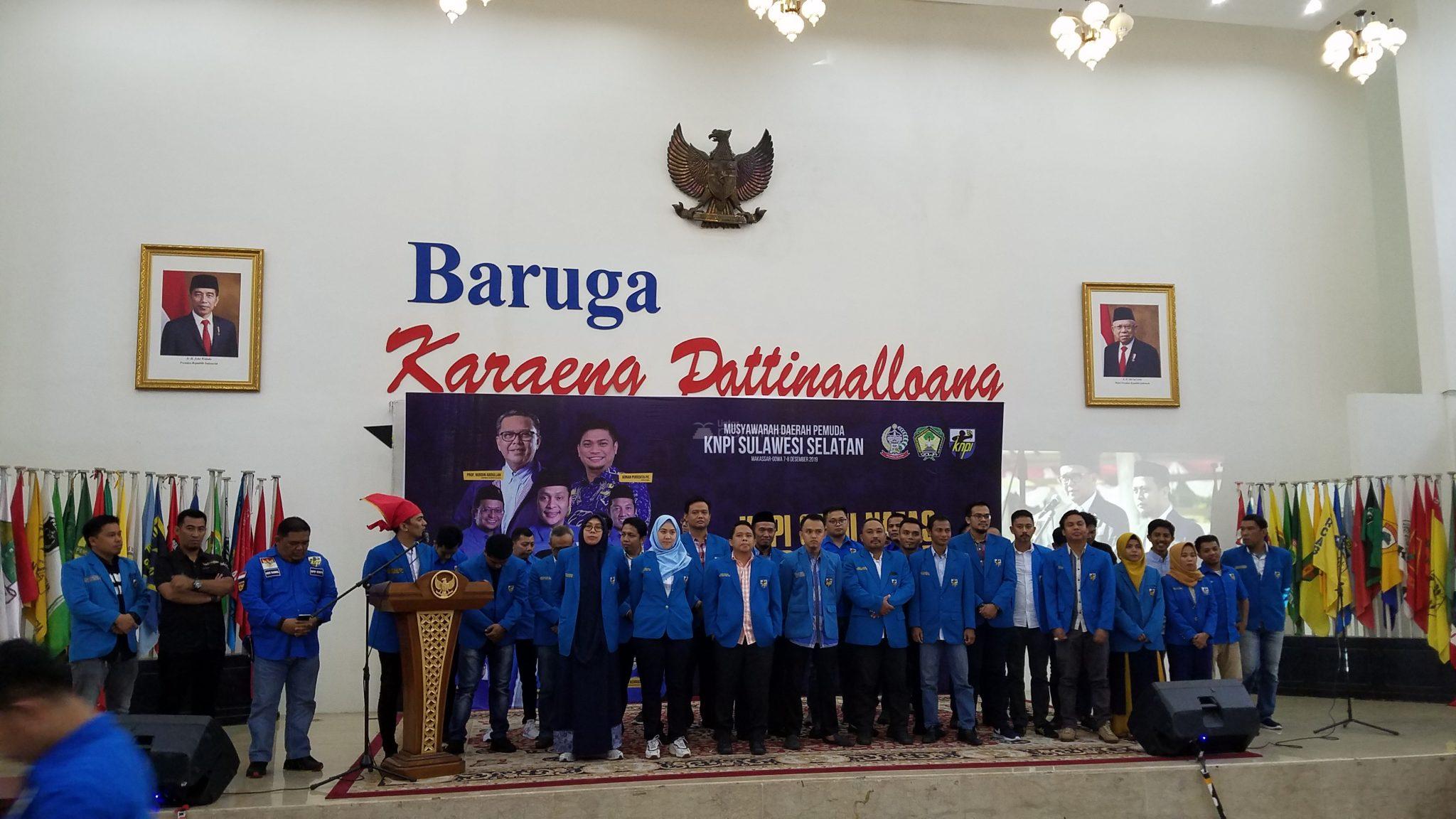  Pilih Ketua dengan Musyawarah Mufakat, KNPI Sulsel Buat Gubernur Sulsel Bangga