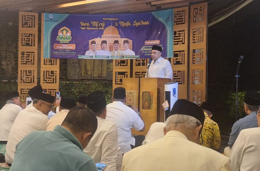  Golkar DKI Jakarta Gelar Isra Mi’raj dan Nisfu Sya’ban, Ajak Kader Bersiap Sambut Ramadhan