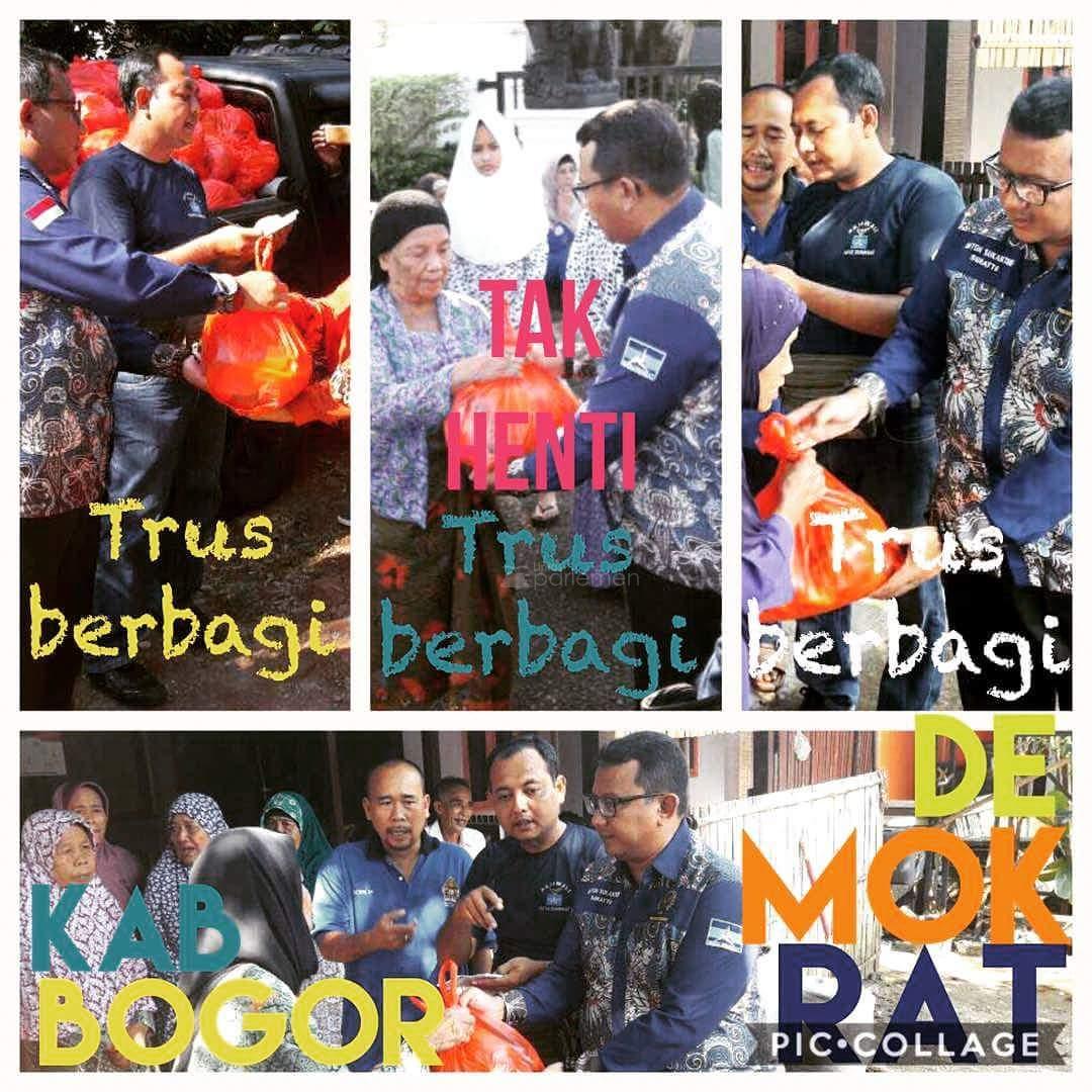  Anggota DPR Demokrat Ini Berbagi Kebahagian dengan Paket Lebaran