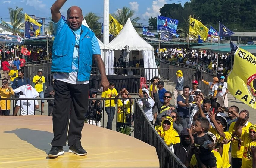 Pilkada Ulang (PSU) Papua Mathius D. Fakhiri – Aryoko F. Rumaropen Unggul atas Pasangan Benhur Tomi Mano-Constant Karma