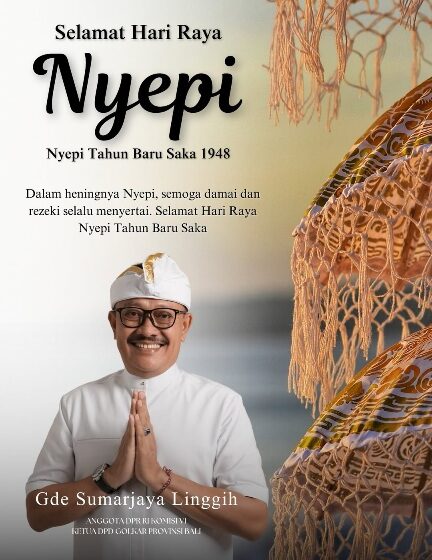  Demer Ajak Maknai Nyepi sebagai Momentum Keheningan dan Harmoni Kehidupan