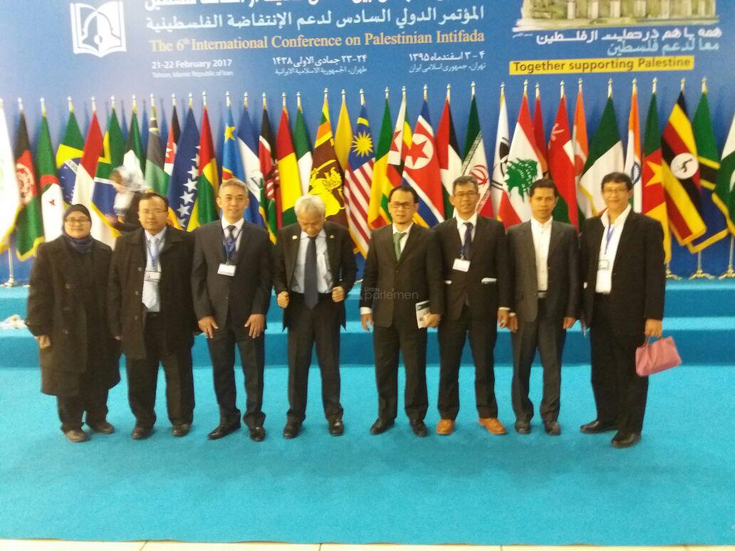  DPR Hadiri Konferensi Palestina di Iran