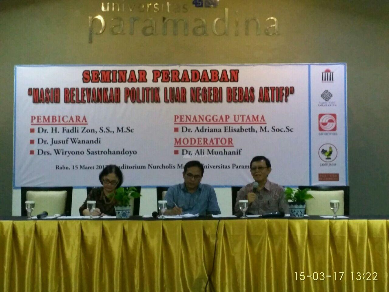  Masih Relevankah Politik Bebas Aktif Indonesia? 