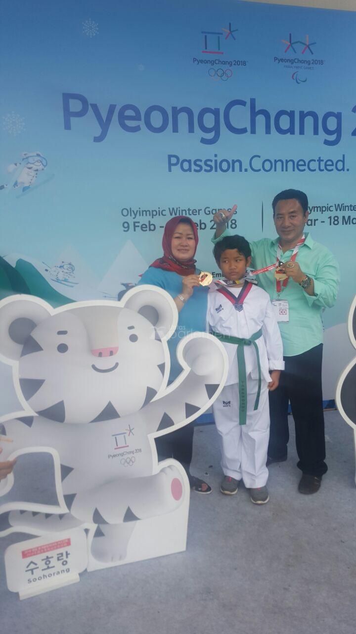  Putri Anggota DPR PDIP Ini Raih 2 Medali Emas Kejuaraan Taekwondo Menhan 2017 