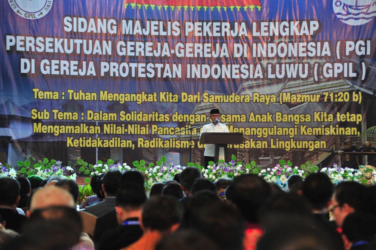  ‘Kemajuan Sulsel Terwujud dari Kerukunan Umat  Beragama’