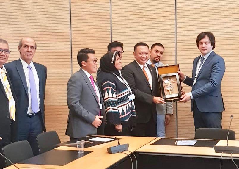  Pertemuan Bilateral Indonesia-Goergia, Ketua DPR Kagumi Keberhasilan Georgia Perangi Korupsi