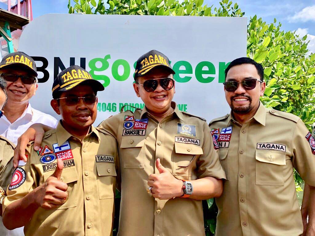 Ketua DPR Diangkat sebagai Pembina Kehormatan Tagana Indonesia