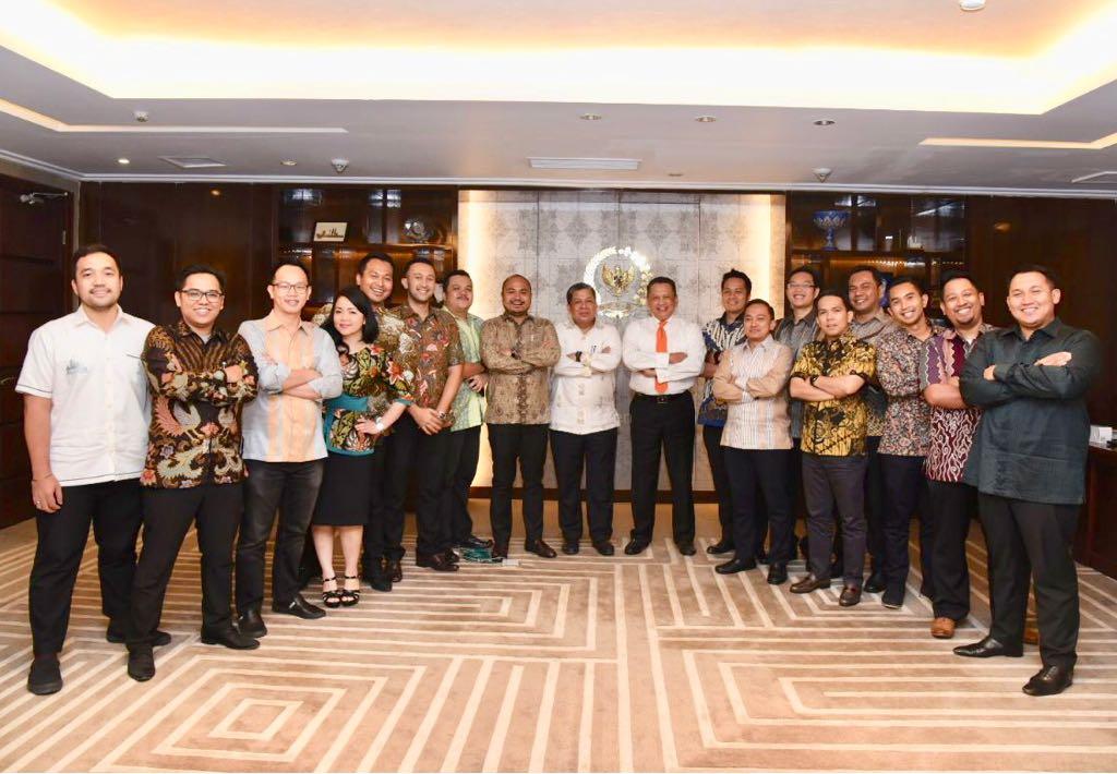  Ketua DPR Minta Pengusaha Muda Ikut Sukseskan Indonesia Hadapi Revolusi Industri 4.0