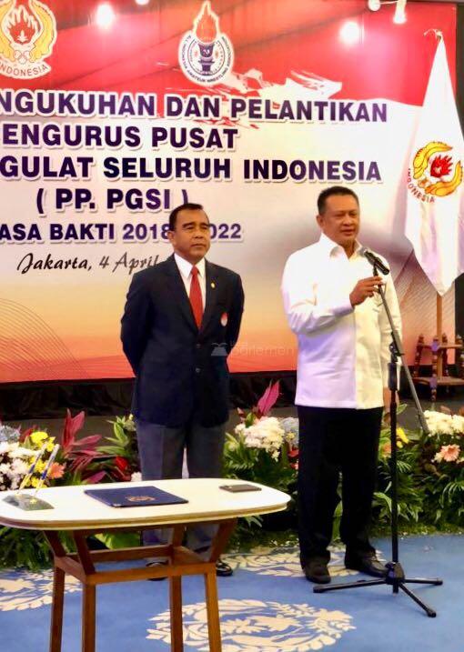  Ketua DPR Harap Olahraga Gulat Bisa Harumkan Nama Indonesia di Dunia Internasional