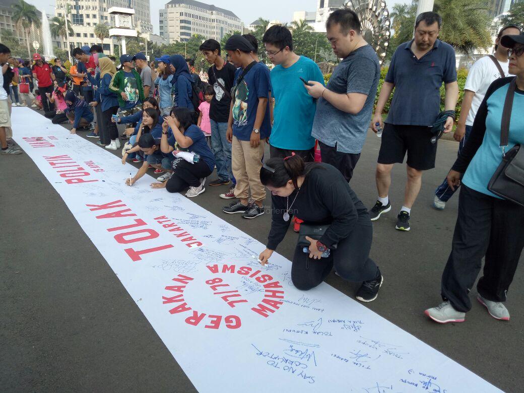  Gerakan Anti Politik Uang Diluncurkan Aktivis 77/78
