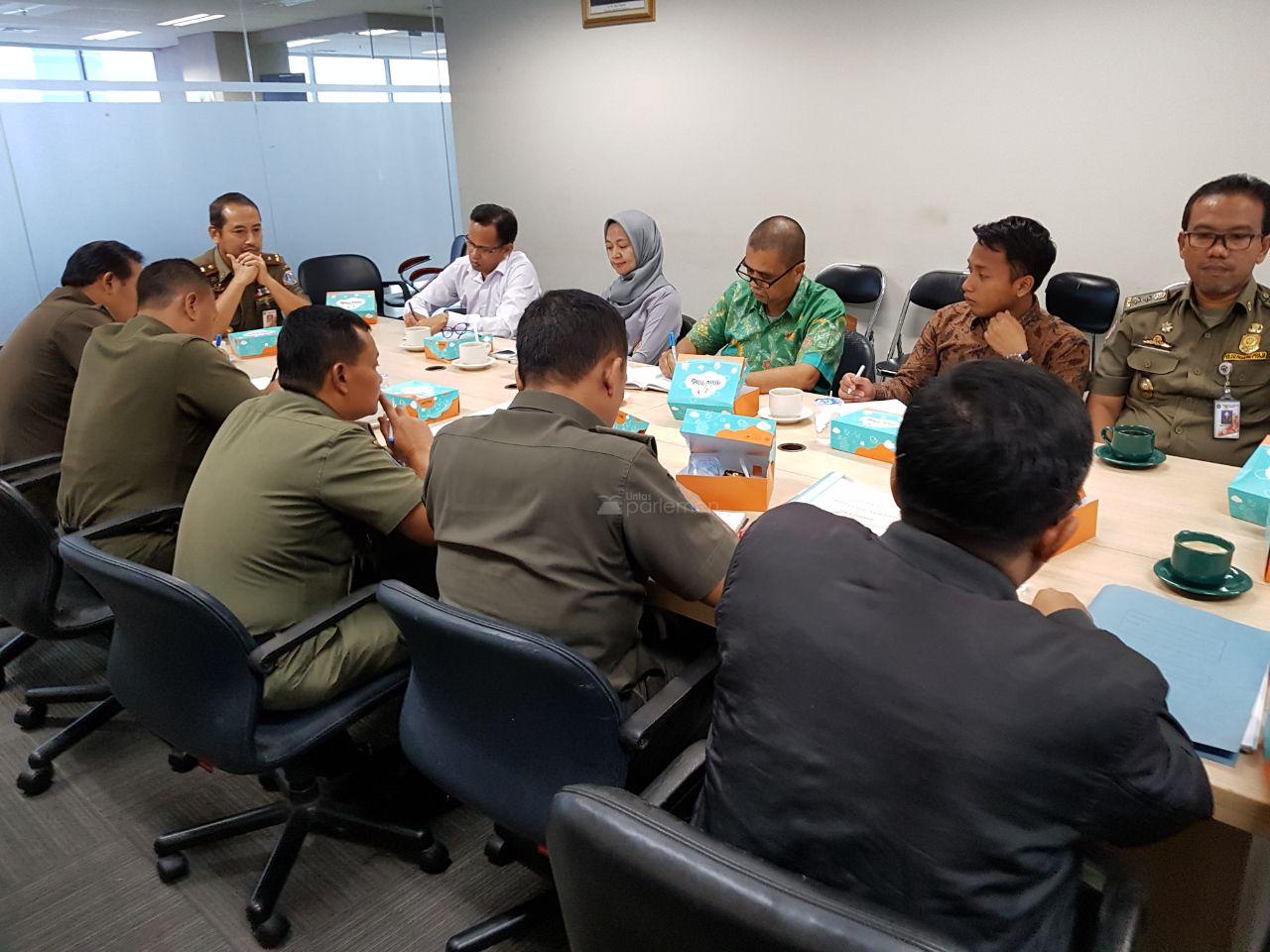  Berbagi Tugas, Bawaslu DKI dan Satpol PP Gelar Rapat bersama untuk Cegah CFD Jadi Arena Politik