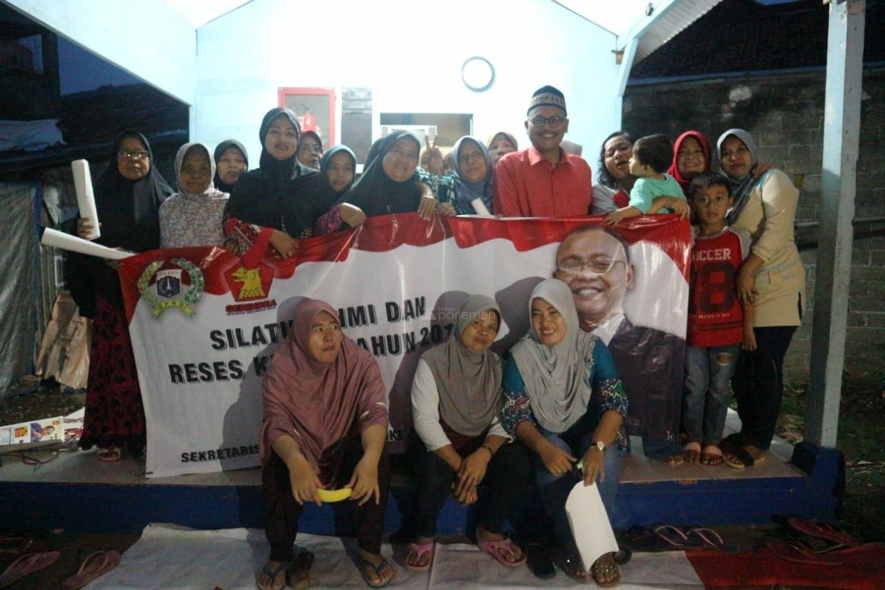  Reses DPRD DKI, Syarif Siap Perjuangkan Aspirasi Warga Kalisari