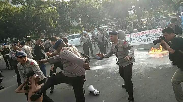  Pasca Ditendang Depan Istana, HMI MPO Tolak Bantuan Polres Jakarta Pusat