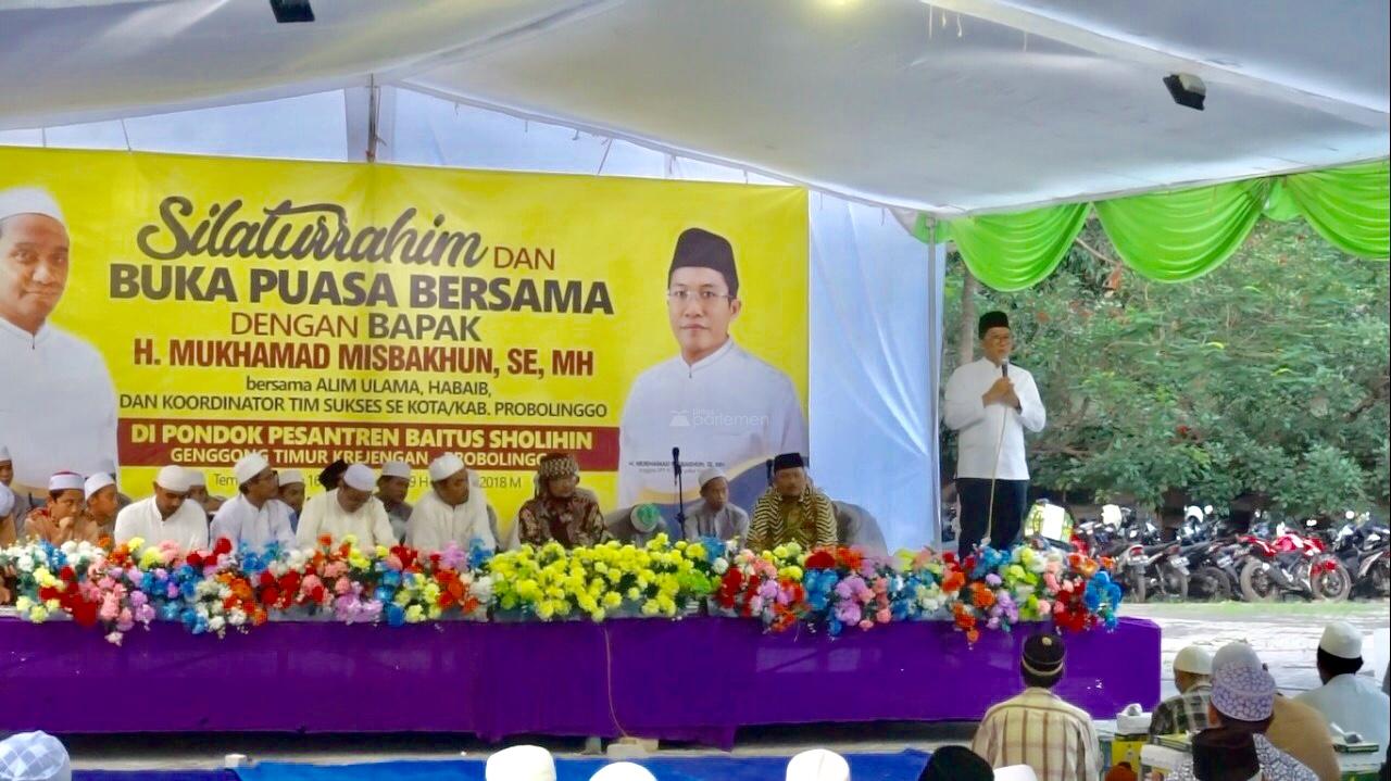  Bukbers Bareng Santri, Misbakhun Ceritakan Jokowi Sosok Pemimpin Islami