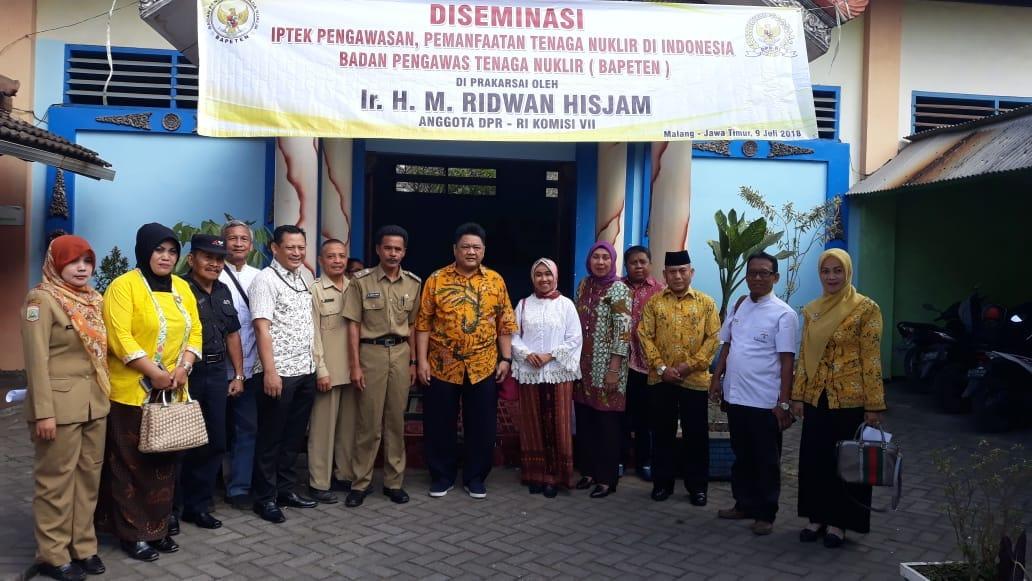  Bangganya Ridwan Hisjam Warga Malang Antusias Ikuti Diseminasi Pemanfaatkan Teknologi Nuklir