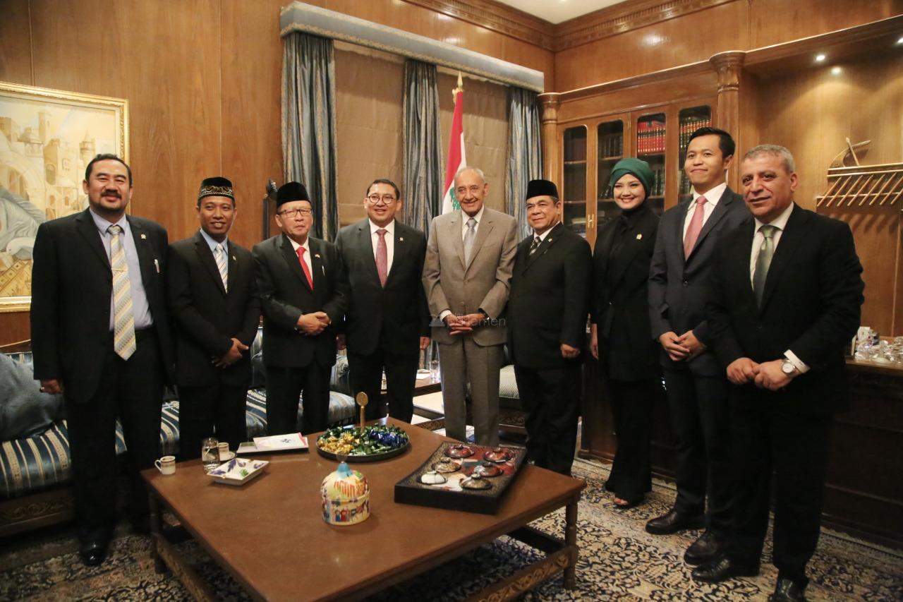  Fadli Zon: MoU Persahabatan Antarparlemen Indonesia-Lebanon Perlu Realisasi