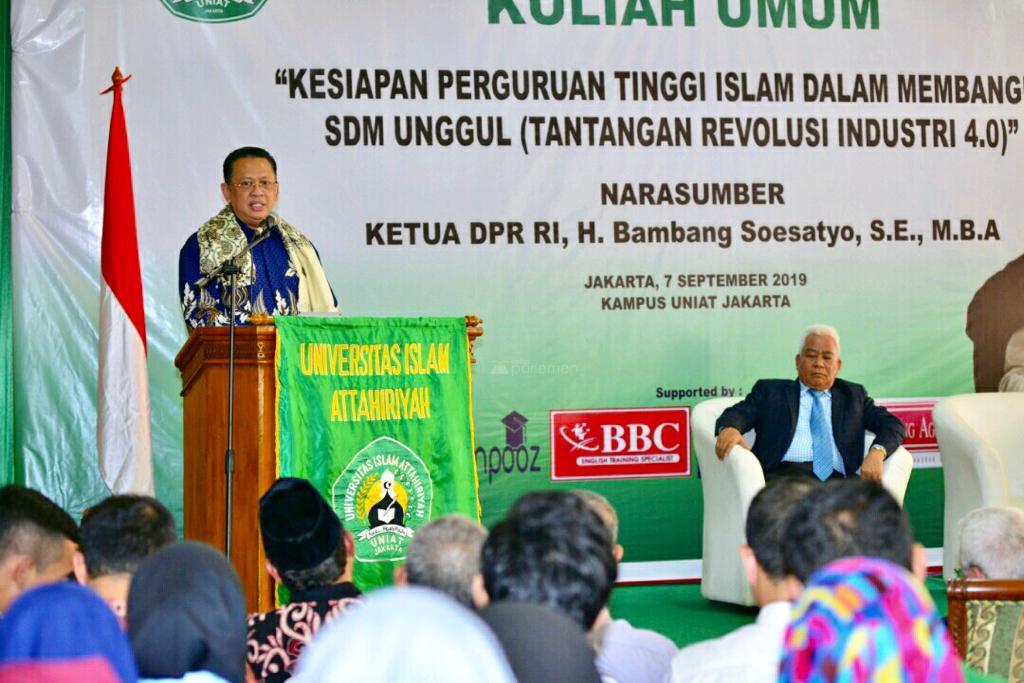 Bamsoet: Tri Dharma Perguruan Tinggi Harus Mampu Hadapi Revolusi Industri 4.0