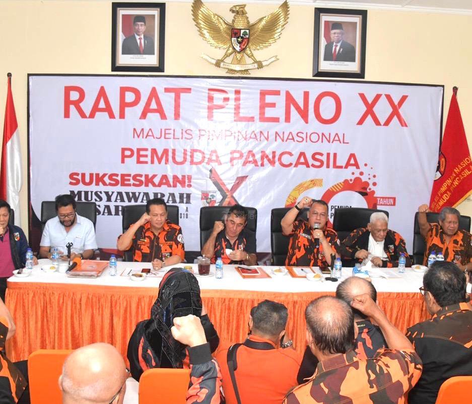 Kehadiran Dwi Tunggal Jokowi Membahagiakan Keluarga Besar Pemuda Pancasila