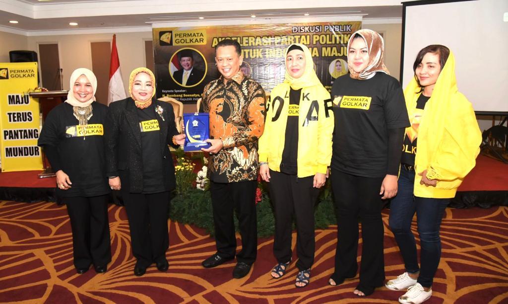 Bamsoet: Jangan Kesampingkan Peran Perempuan dalam Partai Politik