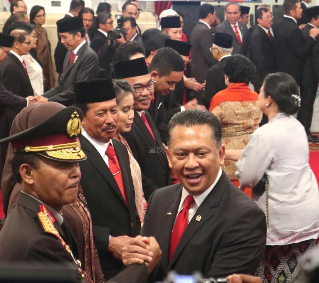  Bamsoet Minta Kapolri Baru Hadapi Pilkada 2020 dengan Persiapan Matang