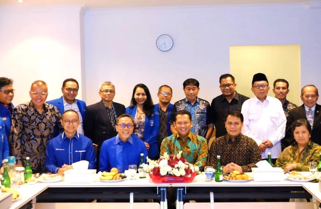  Gelar Silaturahim Kebangsaan, Pimpinan MPR Sambangi DPP PAN