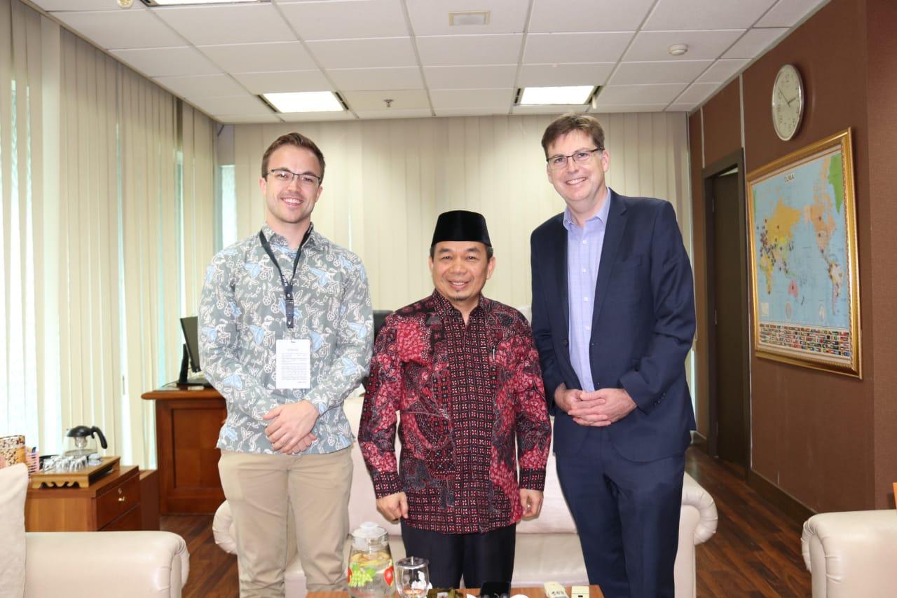  Terima Kunjungan Pejabat Kedubes Australia, Fraksi PKS DPR Ajak Perkuat Kerjasama dan Promosikan Perdamaian Dunia