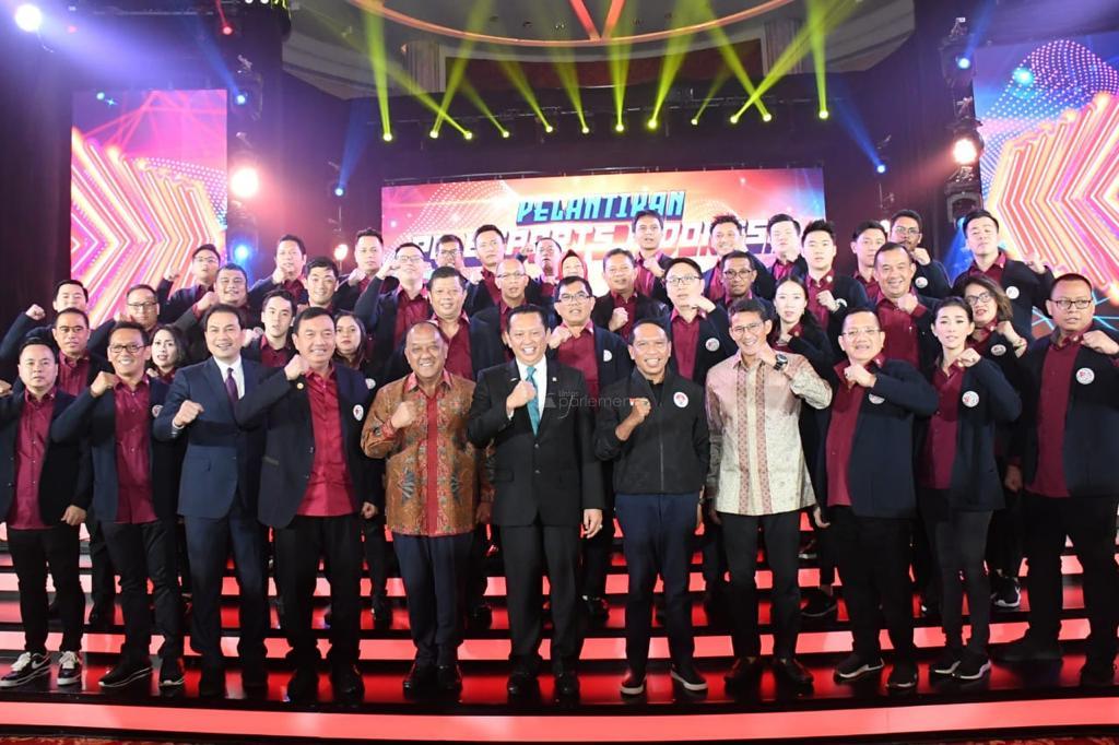  Bamsoet Dilantik Jadi Dewan Pembina E-Sport Indonesia Bersama Sandiaga Uno