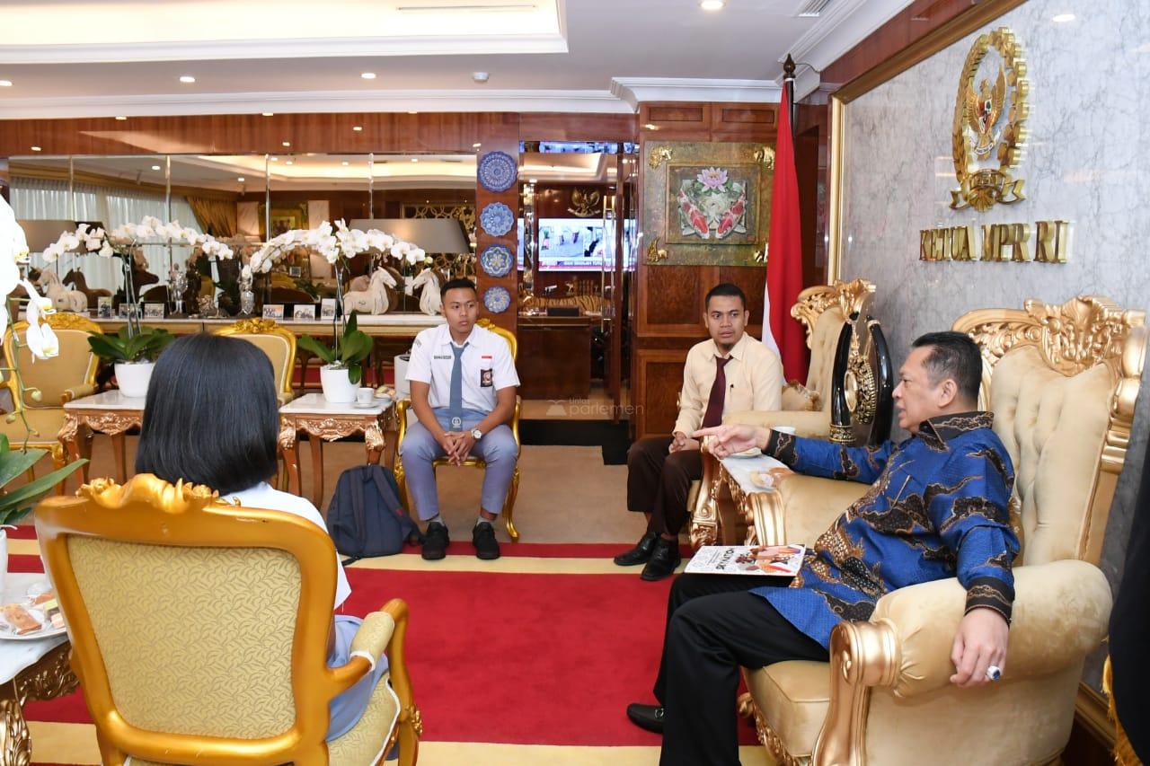 Bamsoet Terus Galakan Sosialisasi Empat Pilar MPR di Kalangan Milenial