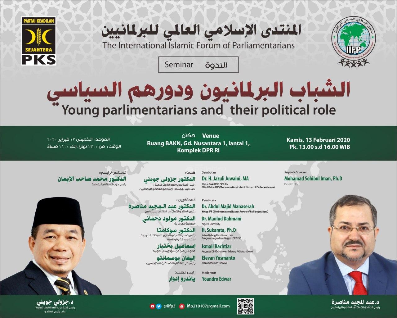  Kokohkan Peran Global, Fraksi PKS Dipercaya Gelar Forum Parlemen Islam