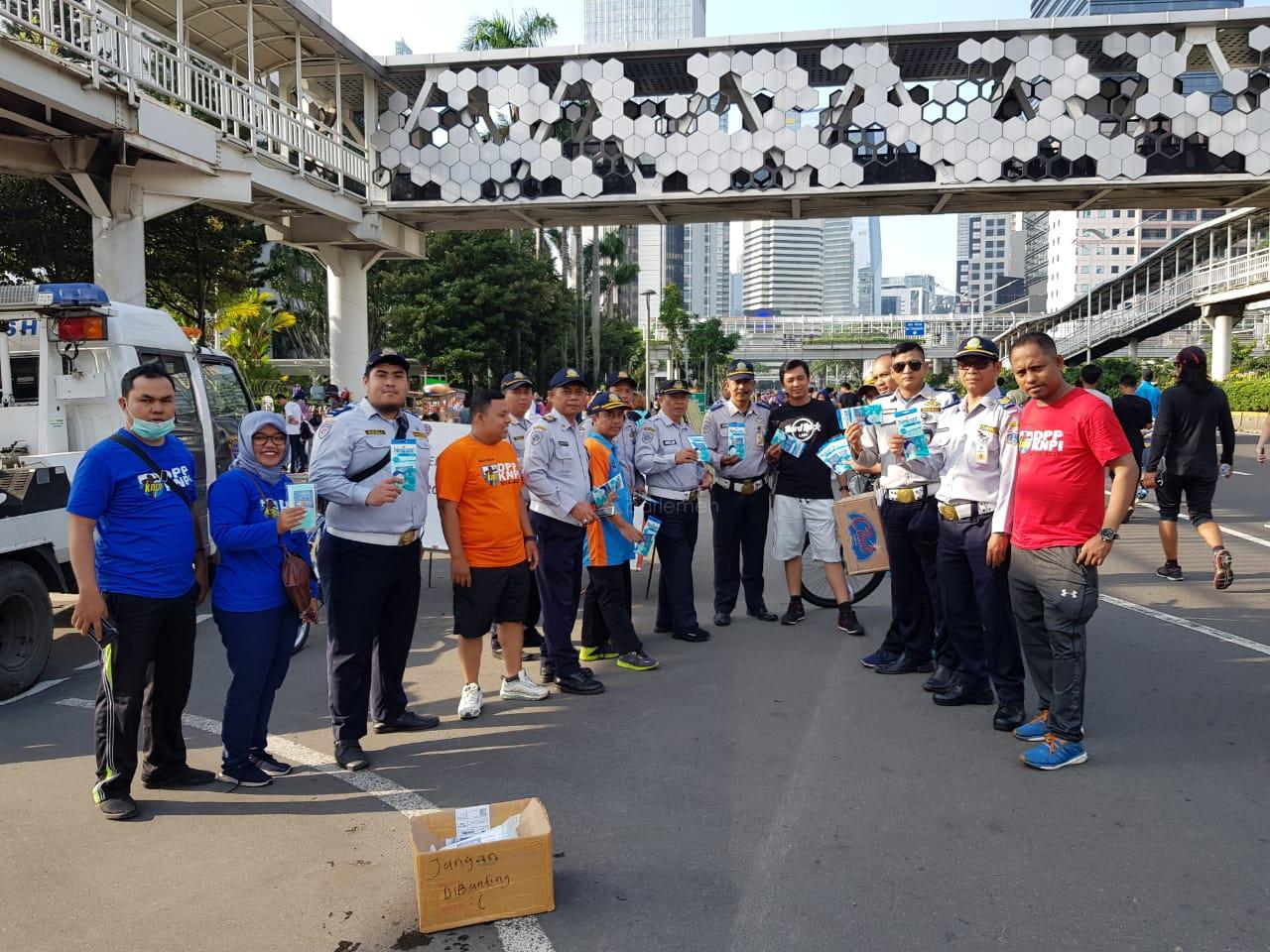  Kampanye Hidup Sehat, DPP KNPI Berbagi Masker