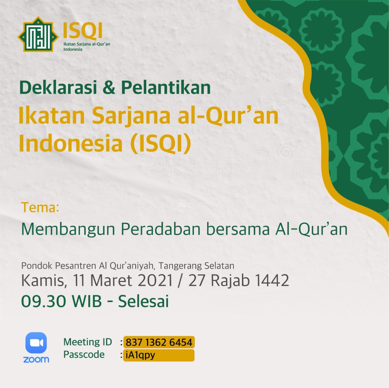  Ini Alasan Ikatan Sarjana Al-Qur’an Indonesia Dideklarasikan