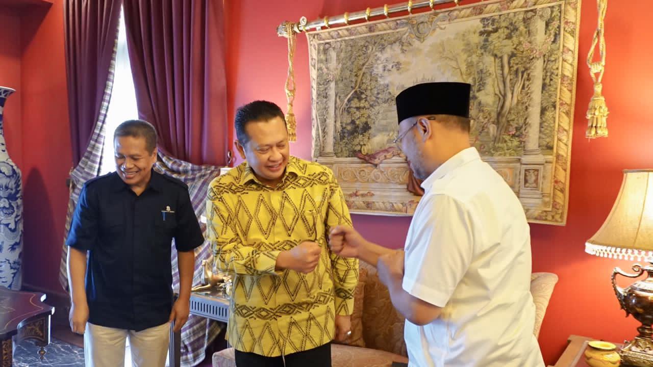  Terima Rektor Universitas Terbuka, Bamsoet Dorong Peningkatan Kualitas Kuliah Daring