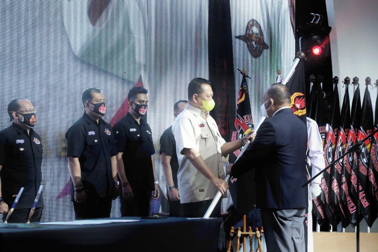  Bamsoet Dilantik Menjadi Ketua Umum Pengurus Besar Keluarga Olahraga Tarung Derajat
