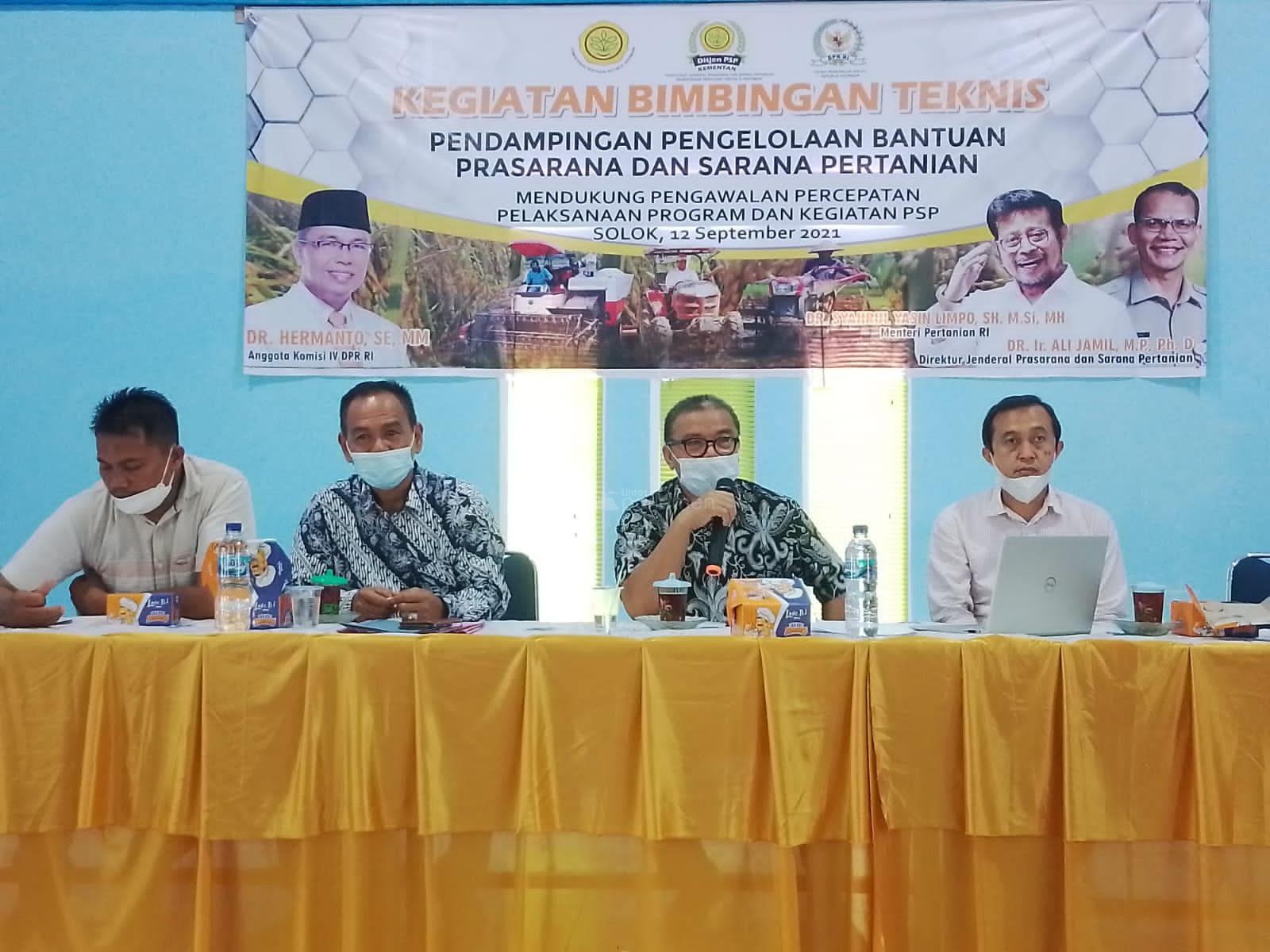  Hermanto Adakan Lagi Bimtek, Kali Ini untuk Petani Solok