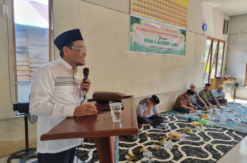  Alifudin Hadiri Halal Bihalal Muhammadiyah Kayong Utara