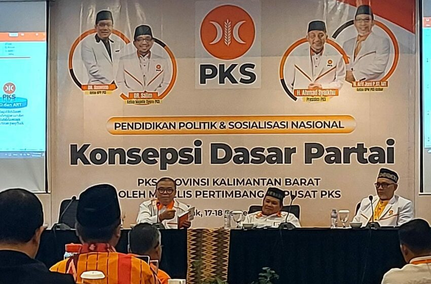  MPP PKS Sosialisasikan Konsepsi Dasar Partai di Kalimantan