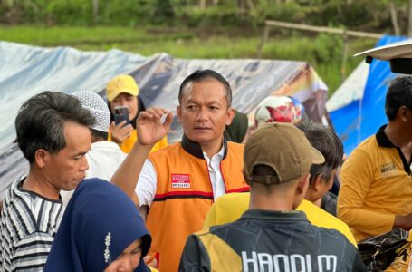 DPD Ormas  MKGR Jabar Beri Bantuan pada Korban Gempa Cianjur
