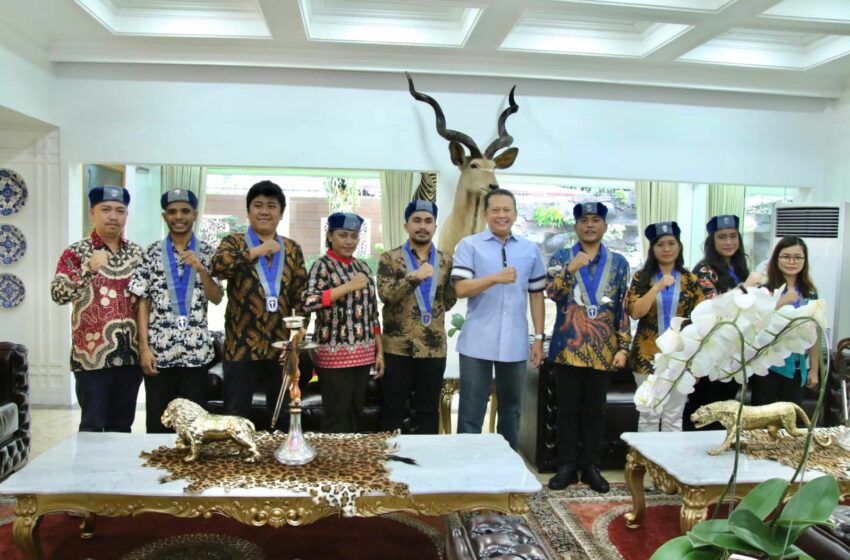  Terima Pengurus Pusat GMKI, Ketua MPR Dukung Penyelenggaraan Pancasila Fest 2023