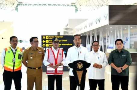 Presiden Jokowi Apresiasi Meningkatnya Aktivitas di Bandara Internasional Kertajati
