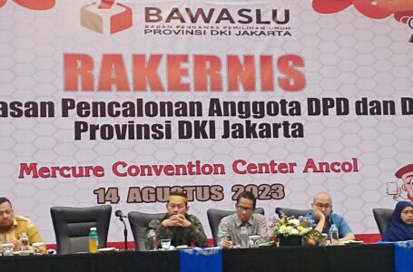 Bawaslu DKI Jakarta Gelar Rakernis