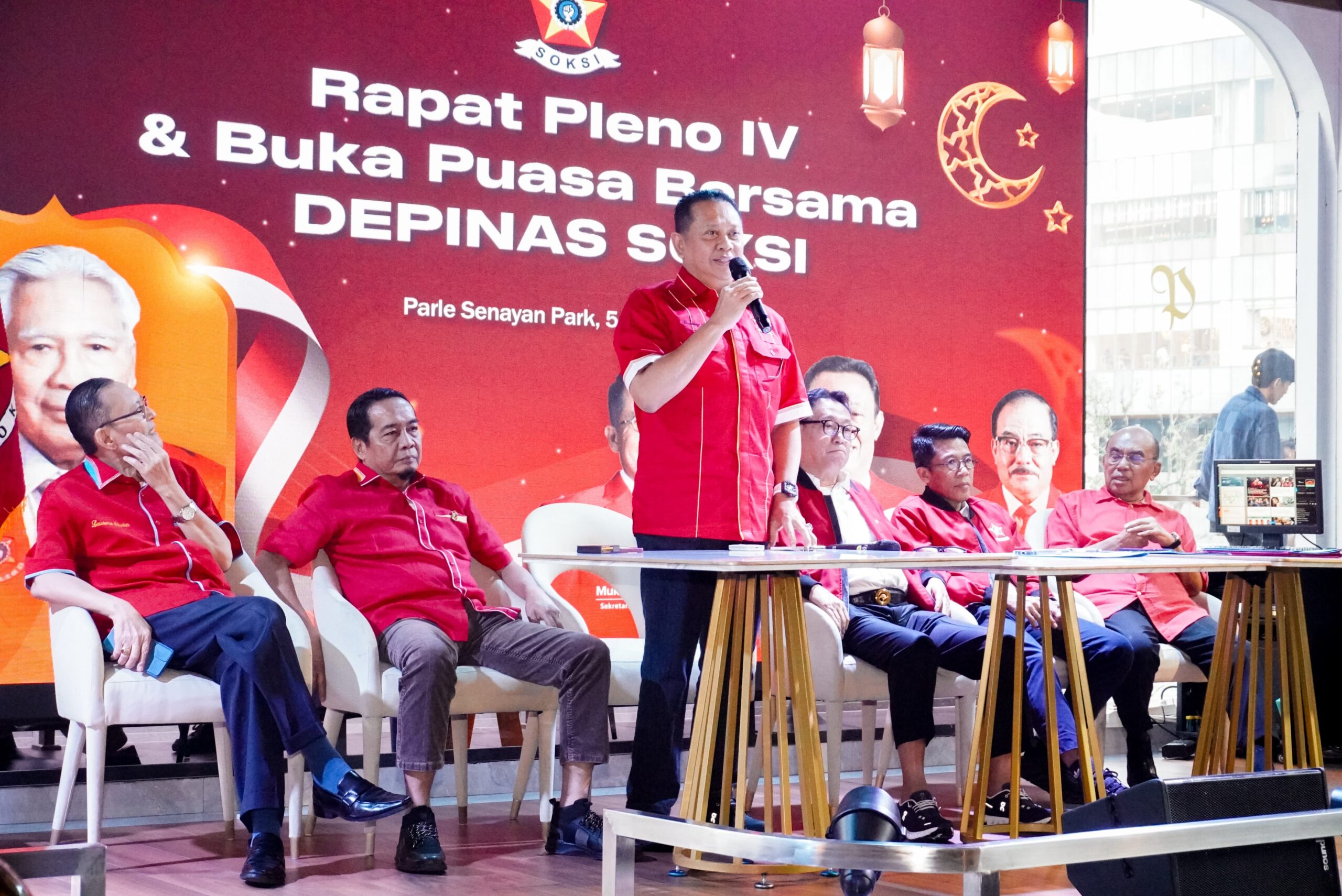 Rapat Pleno Depinas SOKSI, Bamsoet Tegaskan SOKSI Apresiasi Kepemimpinan Arilangga yang Siap Kawal Pemerintahan Prabowo-Gibran