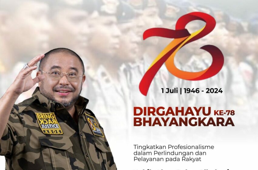  HUT ke-78 Polri, Habib Aboe Tegaskan Netralitas dan Profesionalitas Polri untuk Tingkatkan Kepercayaan Publik