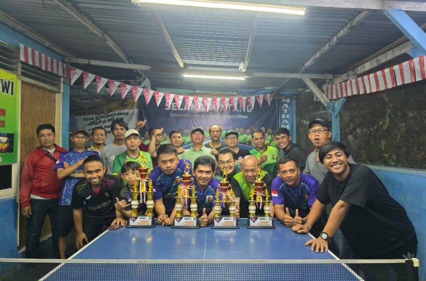  Turnamen Tenis Meja Anniversary 3rd Mandiri Sukses Digelar, Hetifah: Ajang Seperti Ini Perlu Digalakkan!