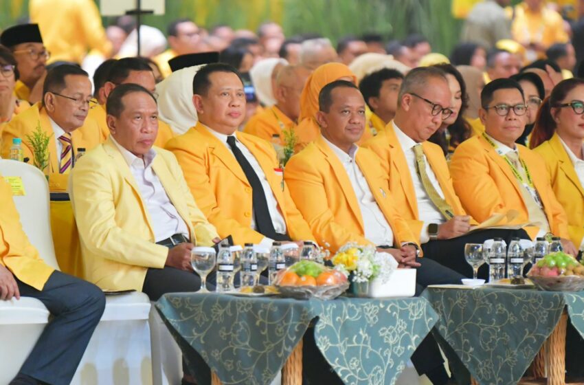  Munas XI Golkar Resmi Dibuka, Bahlil Caketum Tunggal Periode 2024-2029