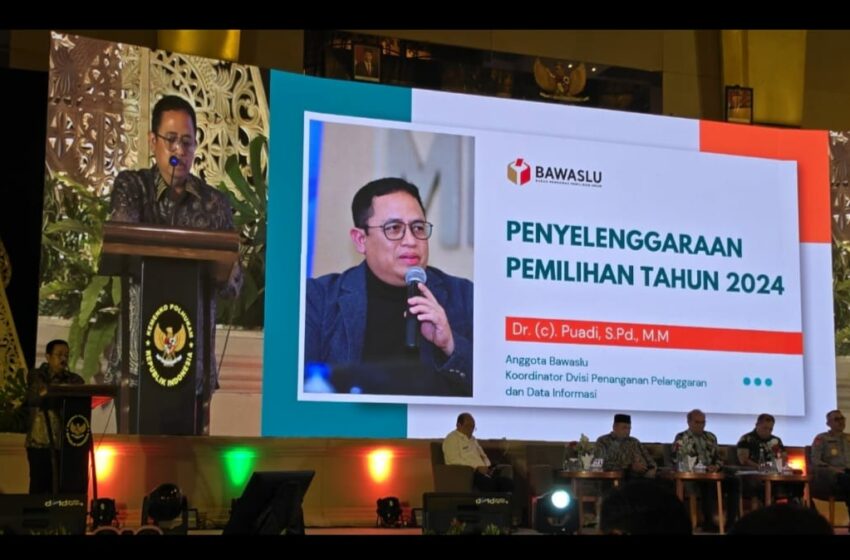 Puadi di Rapat Koordinasi Bawaslu Jelang Pilkada 2024: Tujuh Strategi Pengawasan…